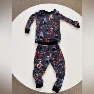 Little Sleepies Disney Villains Two-Piece Pajama Set